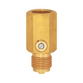 RIEGLER Stoßminderer für Manometer, G 1/2, PN 400 bar, Edelstahl 1.4571 Produktbild