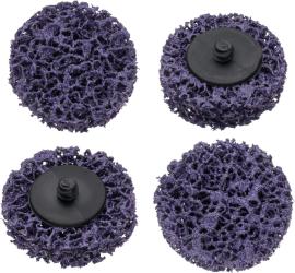 HAZET Eliminator Scheiben Satz ∙ 4-teilig ∙ Roloc® Schnellwechselsystem ∙ Harte Variante ∙ ⌀ 50,8&nbsp;mm 9033-11-020/4 Produktbild