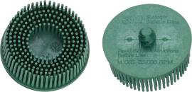 HAZET Ersatz Borstenschleifer Satz ∙ grün ∙ 2-teilig∙ Roloc® Schnellwechselsystem ∙ ⌀ 50&nbsp;mm 9033-11-050/2 Produktbild