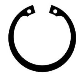 J 13-311 Sicherungsring, DIN 472, CuSn6 Produktbild