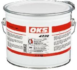 OKS 4220, 5 kg Hobbock Hochtemperaturfett Produktbild