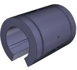 PABO50-PP-AS Gleitbuchse, 50X75X100, C25 Produktbild