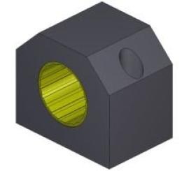 RJUM-05-50 Linear-Gehäuselager, DryLin-R, Alu Produktbild