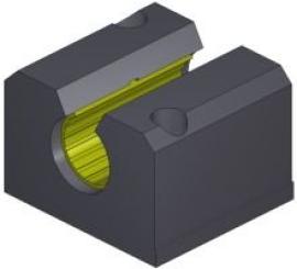 OJUM-06-30 Gehäuselager, DryLin-R, offen Produktbild