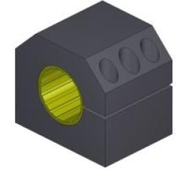 RJUME-05-30 Linear-Gehäuselager, DryLin-R, Aluminium Produktbild