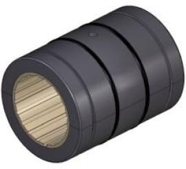 TJUM-03-40 Lineargleitlager, DryLin-R, 40X61,7X79,8 Produktbild