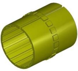 JUM-02-50 Linear-Gleitfolie, DryLin-R, 50X55X69 Produktbild