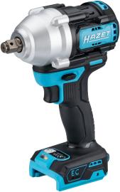 HAZET Akku-Schlagschrauber 9512-950 ∙ Lösemoment maximal [Nm]: 950 Nm ∙ 1/2 Zoll (12,5 mm) Vierkant massiv ∙ L x B x H: 159 mm x 74 mm x 227 mm Produktbild