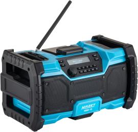HAZET DAB Radio ∙ Bluetooth ∙ Hybrid 18 und 230 Volt 9580-10 ∙ L x B x H: 369 mm x 212 mm x 201 mm Produktbild