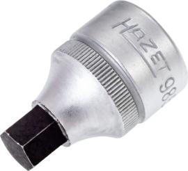 HAZET Schraubendreher-Steckschlüsseleinsatz 985-10 ∙ 1/2 Zoll (12,5 mm) Vierkant hohl ∙ Innen Sechskant Profil ∙ SW 10 mm Produktbild