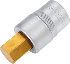 HAZET Schraubendreher-Steckschlüsseleinsatz 986-17 ∙ 1/2 Zoll (12,5 mm) Vierkant hohl ∙ Innen Sechskant Profil ∙ SW 17 mm Produktbild