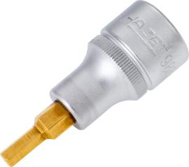 HAZET Schraubendreher-Steckschlüsseleinsatz 986-5 ∙ 1/2 Zoll (12,5 mm) Vierkant hohl ∙ Innen Sechskant Profil ∙ SW 5 mm Produktbild