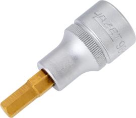 HAZET Schraubendreher-Steckschlüsseleinsatz 986-7 ∙ 1/2 Zoll (12,5 mm) Vierkant hohl ∙ Innen Sechskant Profil ∙ SW 7 mm Produktbild
