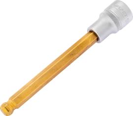 HAZET Schraubendreher-Steckschlüsseleinsatz 986KK-10 ∙ 1/2 Zoll (12,5 mm) Vierkant hohl ∙ Innen Sechskant Profil ∙ SW 10 mm Produktbild