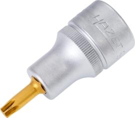 HAZET Schraubendreher-Steckschlüsseleinsatz 992-T27 ∙ 1/2 Zoll (12,5 mm) Vierkant hohl ∙ Innen TORX® Profil ∙ SW T27 Produktbild