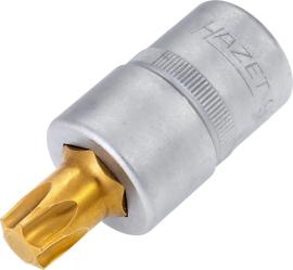 HAZET Schraubendreher-Steckschlüsseleinsatz 992-T55 ∙ 1/2 Zoll (12,5 mm) Vierkant hohl ∙ Innen TORX® Profil ∙ SW T55 Produktbild