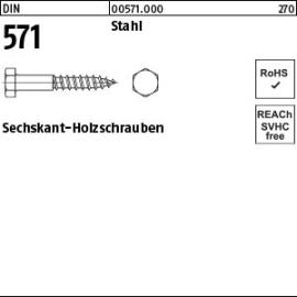 Reyher DIN 571 Stahl Sechskant-Holzschrauben Produktbild