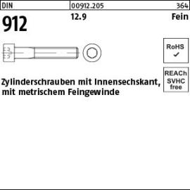 Reyher DIN 912 12.9 Fein Zylinderschrauben mit Innensechskant, mit metrischem Feingewinde Produktbild