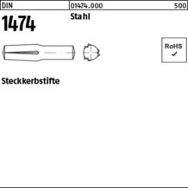 Reyher DIN 1474 Stahl Steckkerbstifte Produktbild