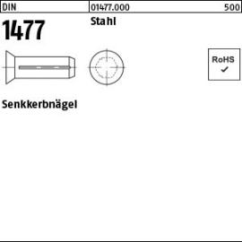 Reyher DIN 1477 Stahl Senkkerbnägel Produktbild