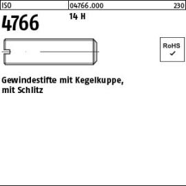 ISO 4766 Gewindestifte mit Schlitz und Kegelkuppe