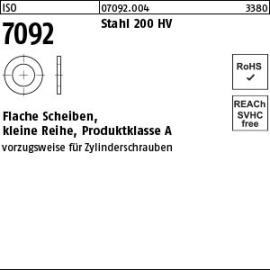 ISO 7092 flache Scheiben für Zylinderschrauben, kleine Reihe, Produktklasse A