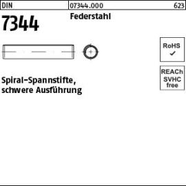 Reyher DIN 7344 Federstahl Spiral-Spannstifte, schwere Ausführung Produktbild
