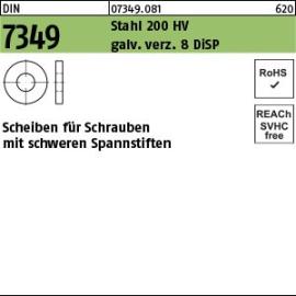 Reyher DIN 7349 Stahl 200HV galv. verz. 8 DiSP Scheiben für Schrauben mit schweren Spannstiften Produktbild