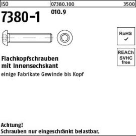 Reyher ISO 7380-1 010.9 Flachkopfschrauben mit Innensechskant Produktbild