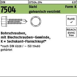 DIN 7504 Bohrschrauben - Blechschrauben mit Bohrspitze