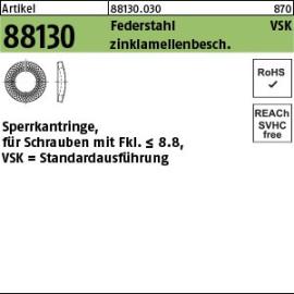 Reyher ART 88130 Sperrkantringe FSt. VSK 18 flZnnc flZnnc VE=S Produktbild