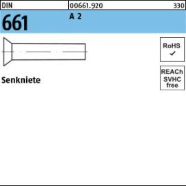 Reyher DIN 661 A 2 Senkniete Produktbild