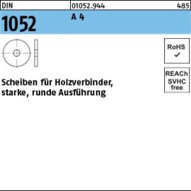 DIN 1052 A 4 Scheiben für Holzverbinder, starke, runde Ausführung Produktbild