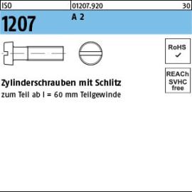 ISO 1207 A 2 Zylinderschrauben mit Schlitz Produktbild