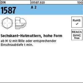 Reyher DIN 1587 A 2 Sechskant-Hutmuttern, hohe Form Produktbild