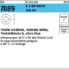 ISO 7089 A 4 BUMAX88 200HV 24 (25 x 44 x 4 ) A 4-88 VE=S Produktbild