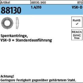 Reyher ART 88130 Sperrkantringe 1.4310 VSKD 16 VE=S Produktbild