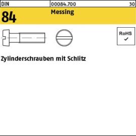 Reyher DIN 84 Messing Zylinderschrauben mit Schlitz Produktbild