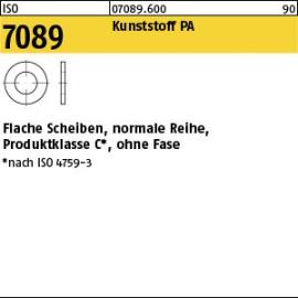 Reyher ISO 7089 Kunststoff PA Flache Scheiben, normale Reihe, Produktklasse C, ohne Fase Produktbild