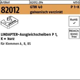 Reyher ART 82012 LINDAPTER St. P1 M 16 galv. verzinkt, kurz VE=S Produktbild