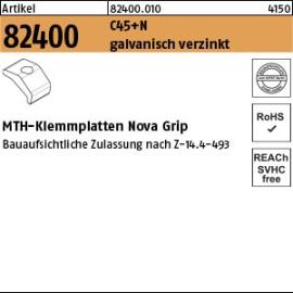 Reyher Artikel 82400 C45+N galvanisch verzinkt MTH-Klemmplatten Nova Grip Produktbild