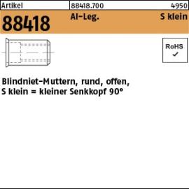 Reyher ART 88418 Blindniet-Mu. Alu-Leg. kl. Seko M 5 / 0,5 - 3,0 VE=S Produktbild