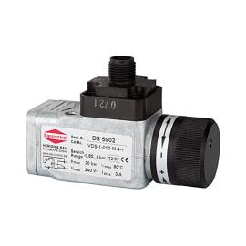 RIEGLER Vakuum-Druckschalter,elektr.Anschl.M12x1,Flansch, -0,85/-0,15 bar Produktbild