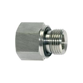 RIEGLER Lange Wechselreduzierung, Weichdicht., G1/4 a. G1/8 i., ES 1.4571 Produktbild