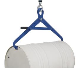 asecos Fasszange horizontal, pulverbeschichteter Stahl Enzianblau RAL 5010, Maße 120x665x60 mm Produktbild