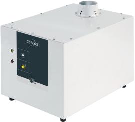 asecos Modul zur Abluftüberwachung BASIC-LINE, pulverbeschichtetes Stahlblech, Maße 300x400x265 mm Produktbild