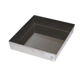 asecos Wannenboden Standard für für Sicherheitsschränke Q90/S90, Edelstahl 1.4301, Maße 442x457x70 mm Produktbild