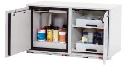 asecos Kombi-Sicherheitsschrank K-UB-90 UB.2T BxTxH(mm) 1102x502x601 Produktbild