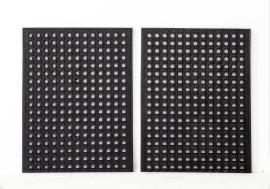 asecos Gitterrost als Lagerebene für für Sicherheitsschränke G90, verzinkter Stahl, Maße 1233x280x30 mm Produktbild