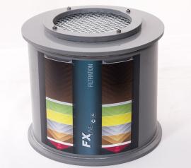 asecos Filter mehrstufig für FX90, Aktivkohle, Maße 270x270x246 mm Produktbild